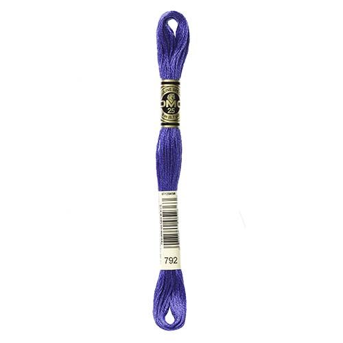 DMC Stranded Cotton Pearl Skein 8m Colour 792