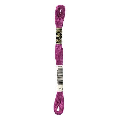 DMC Stranded Cotton Pearl Skein 8m Colour  718