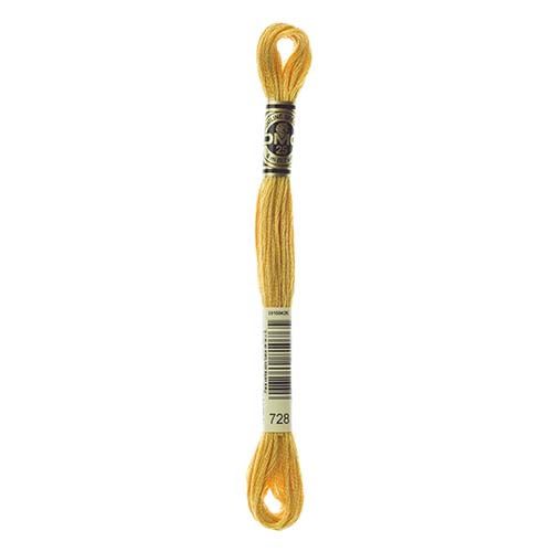 DMC Stranded Cotton Pearl Skein 8m Colour  728
