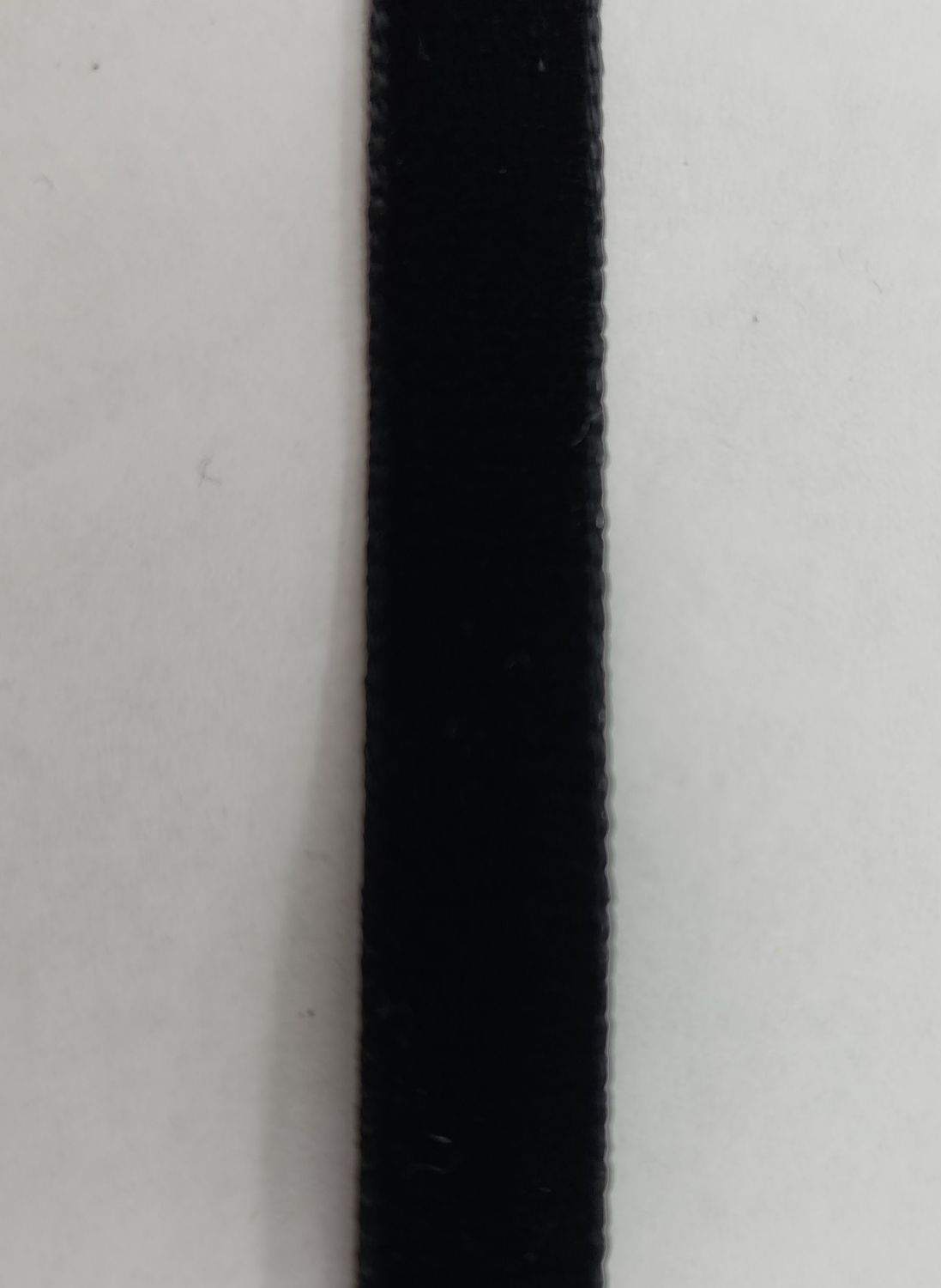 Black Velvet Ribbon 9mm Width, Price per metre