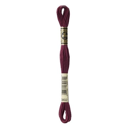 DMC Stranded Cotton Pearl 8m Skein Colour 3802