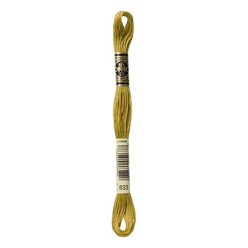 DMC Stranded Cotton Pearl Skein 8m Colour 833