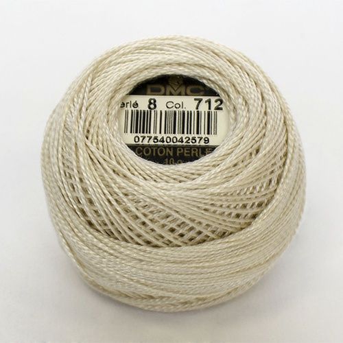 DMC Cotton Pearl Size 12 10g Ball - Colour 712