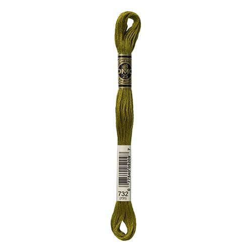 DMC Stranded Cotton Pearl Skein 8m Colour  732