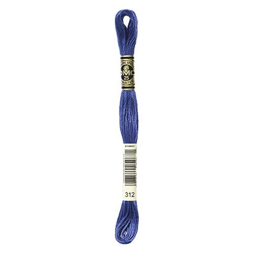 DMC Stranded Cotton Pearl Skein 8m Colour 312