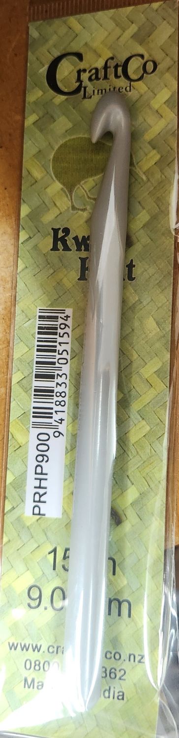 Kwik Knit Crochet Hook Plastic 9.0mm 15cm Long