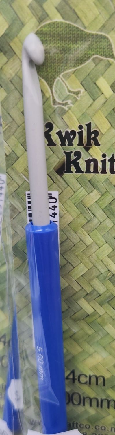Kwik Knit Crochet Hook with Handle 5.00mm