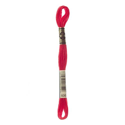 DMC Stranded Cotton Pearl Skein 8m Colour 606