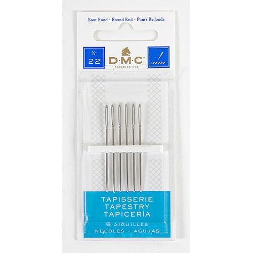 DMC Tapestry Needles 6 Pack Size 22