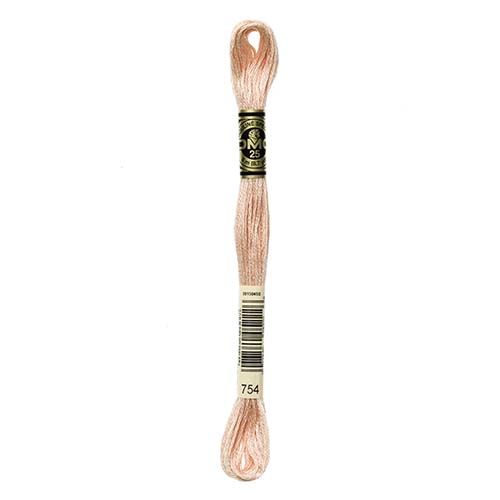 DMC Stranded Cotton Pearl Skein 8m Colour  754