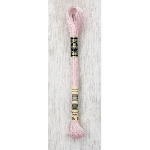 DMC Stranded Cotton Skein 8m Light Effects Colour  E818