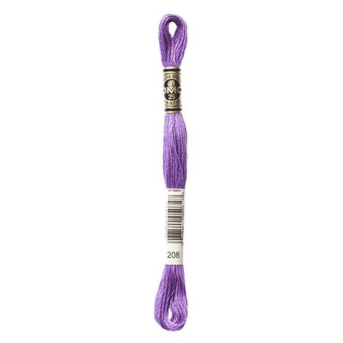 DMC Stranded Cotton Pearl Skein 8m Colour  208