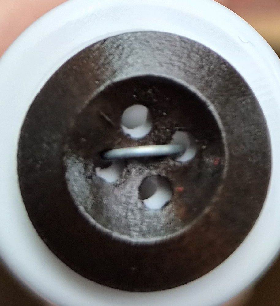 Natty Notions Tan 18mm button