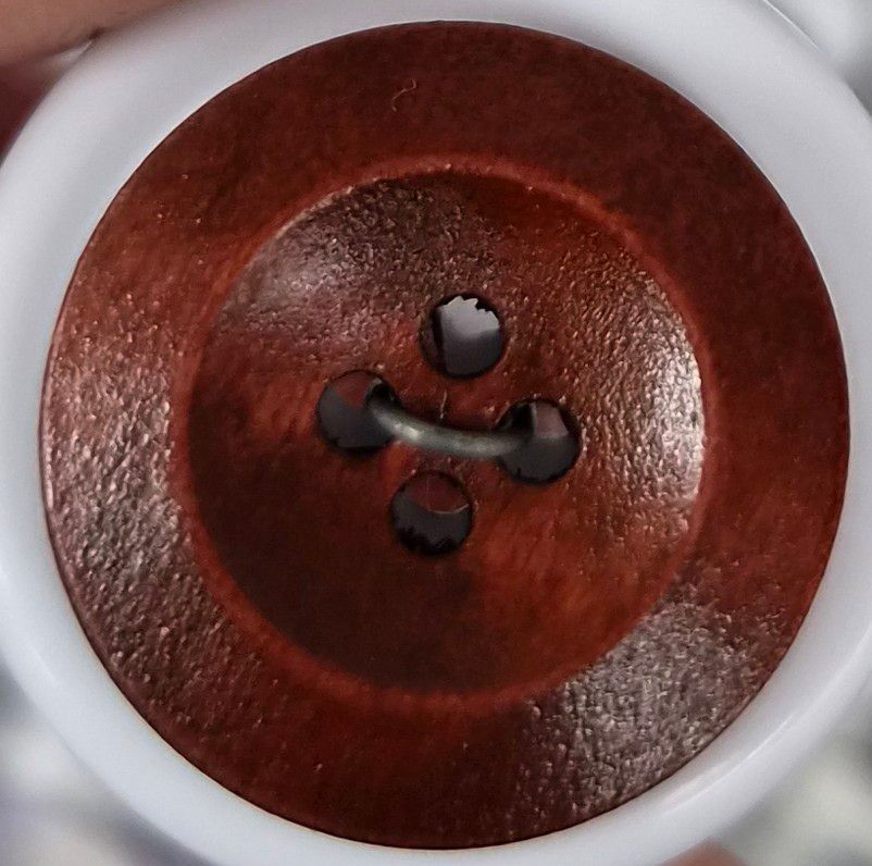 Naty Notions Brown 23mm Button