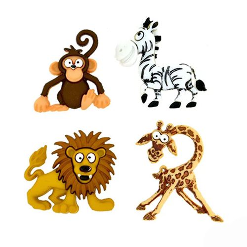 Creative Button Pack - Silly Safari