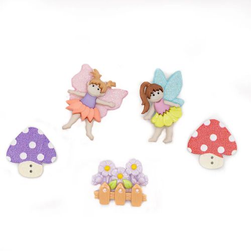 Creative Button Pack - Flower Fairies
