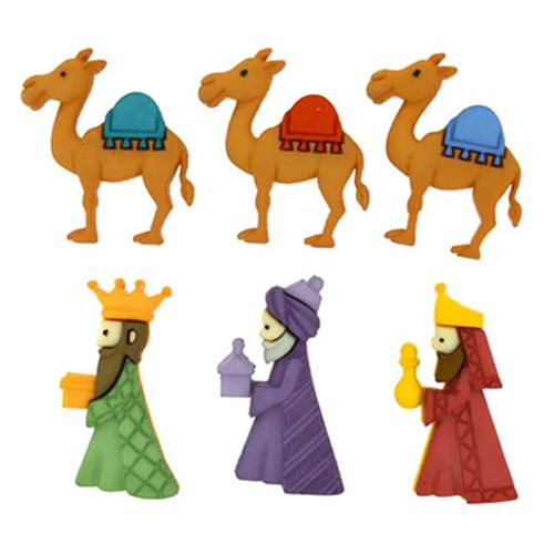 Creative Button Pack - We Three Kings