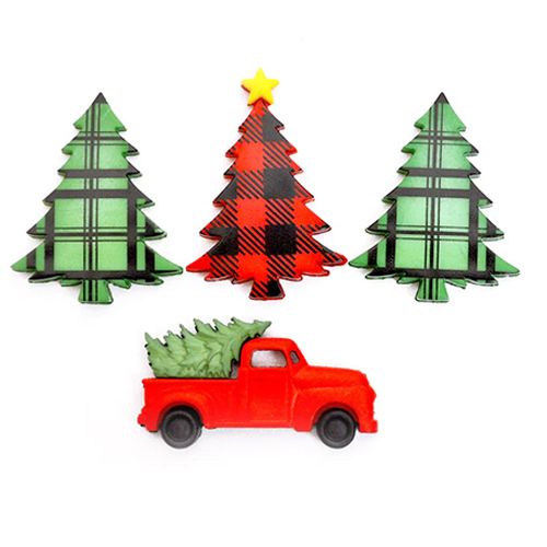 Creative Button Pack - Home for the Holidays