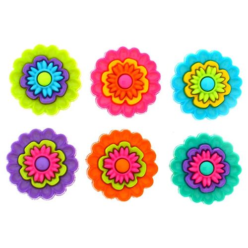 Creative Button Pack - Floral Revolution