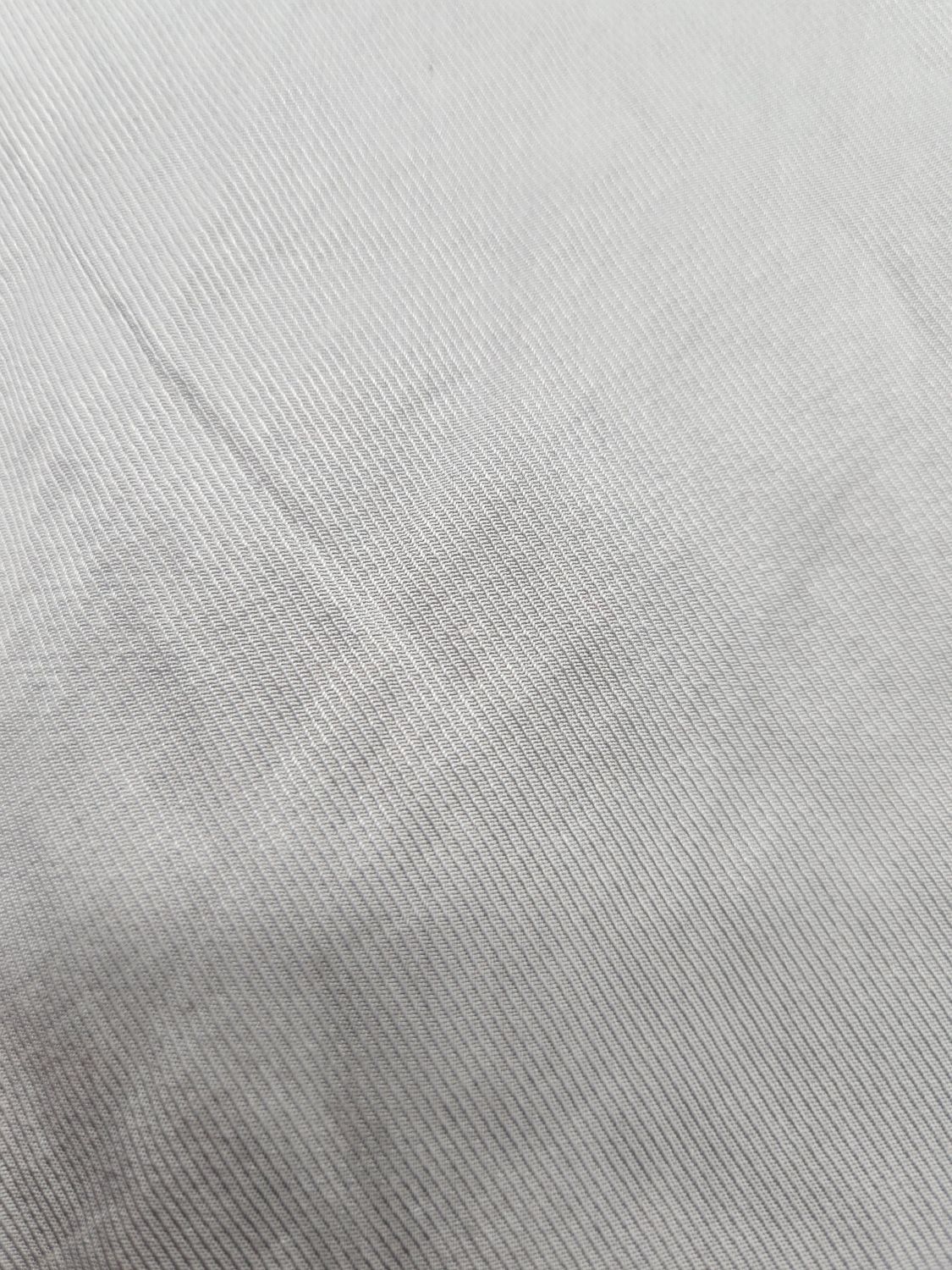Light Grey Remnant with some Shine 3.5m x 140cm Woven Fabric TOTAL