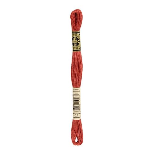 DMC Stranded Cotton Pearl Skein 8m Colour  22