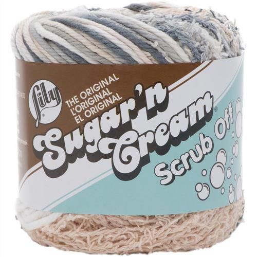 Lily Sugar n Cream Scrub Off - 10ply Cotton - Colour Cream