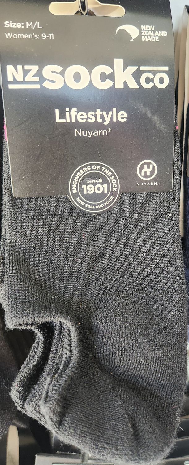NZ Lifestyle Nuyarn Sock F2001 Size M/L
