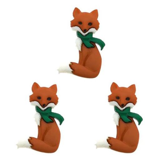 Creative Button Pack - Winter Fox
