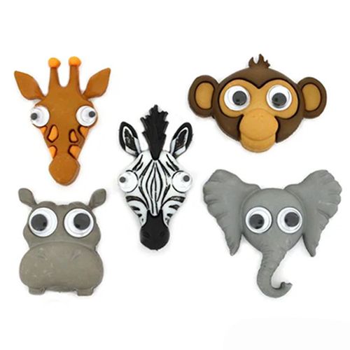 Creative Button Pack - Life's A Zoo