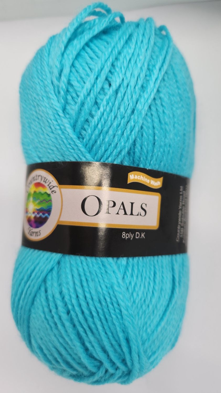 Countrywide Opals 8ply DK 50g Acrylic Colour 47 Teal