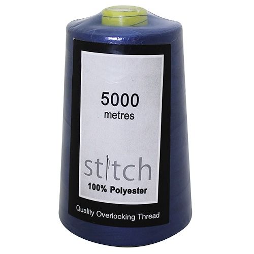 QA &amp; Stitch Sewing Thread 5000m Black