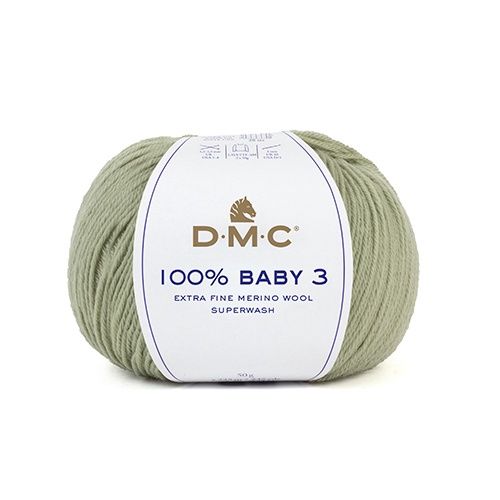 DMC Baby 3 - Baby Merino 4ply Colour Shade Green140