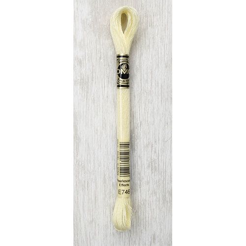 DMC Stranded Cotton Skein 8m Light Effects Colour E746