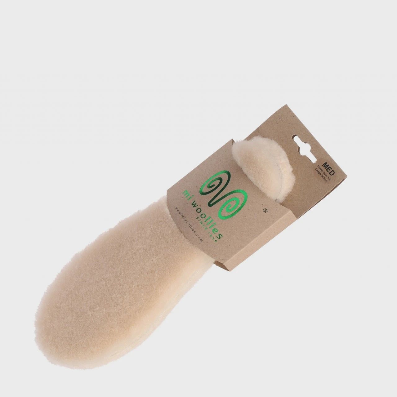 Pure Sheepskin Innersole Tan Medium