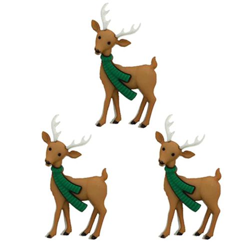 Creative Button Pack - Snow Deer