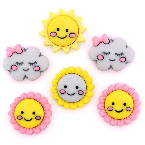 Creative Button Pack - Hello Sunshine