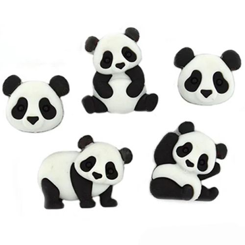 Creative Button Pack - Panda Pile