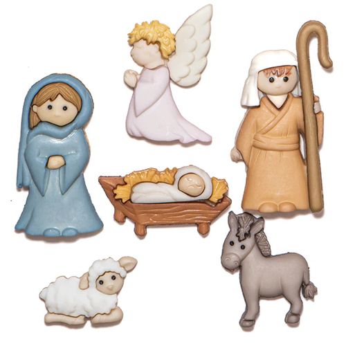 Creative Button Pack - Nativity