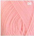 Countrywide Opals 8ply DK 50g Acrylic Colour 08 Pink