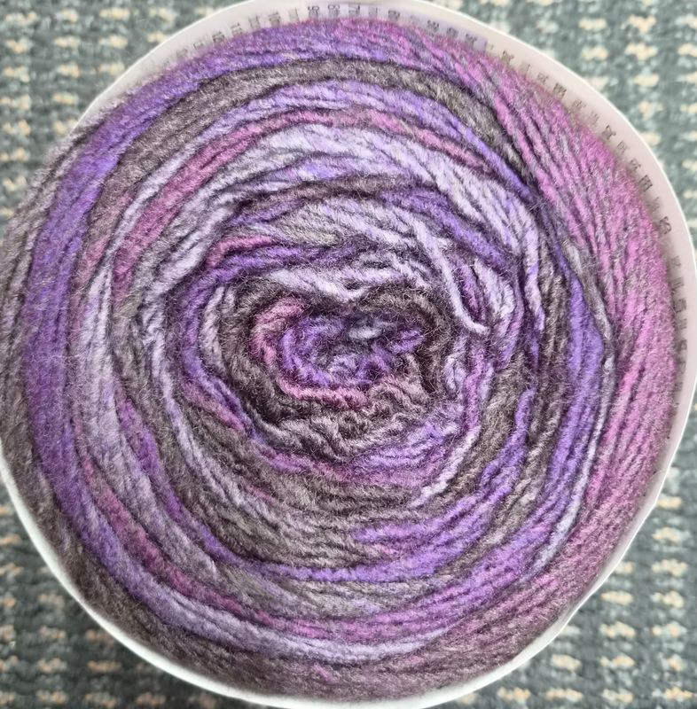 Panda Crypto 100% Acrylic 150g 428m 8ply Shade 12 Purple Paradise