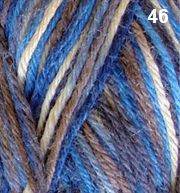Countrywide Windsor 8ply 50g Wool Colour Print 46