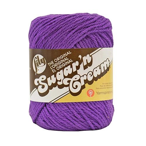 Lily Sugar n Cream 10ply Cotton - Colour 1318 BlackCurrent