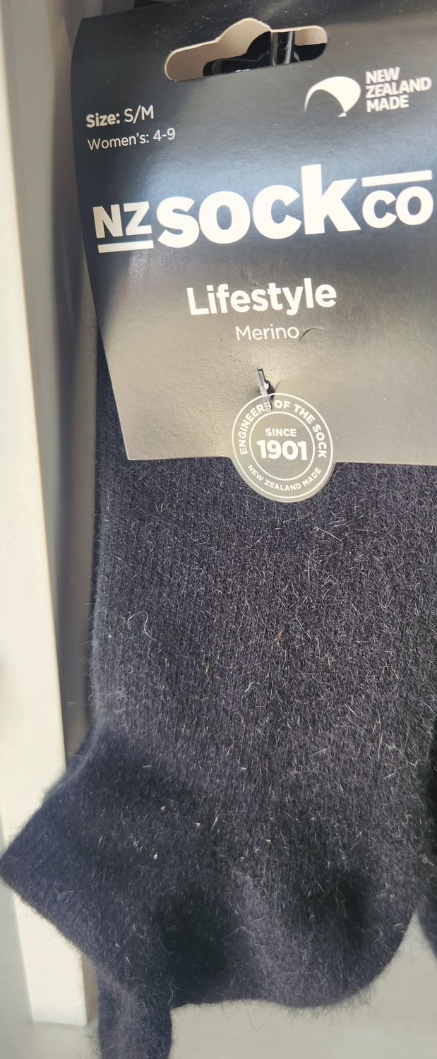 NZ Merino Lifestyle Sock Size S/M