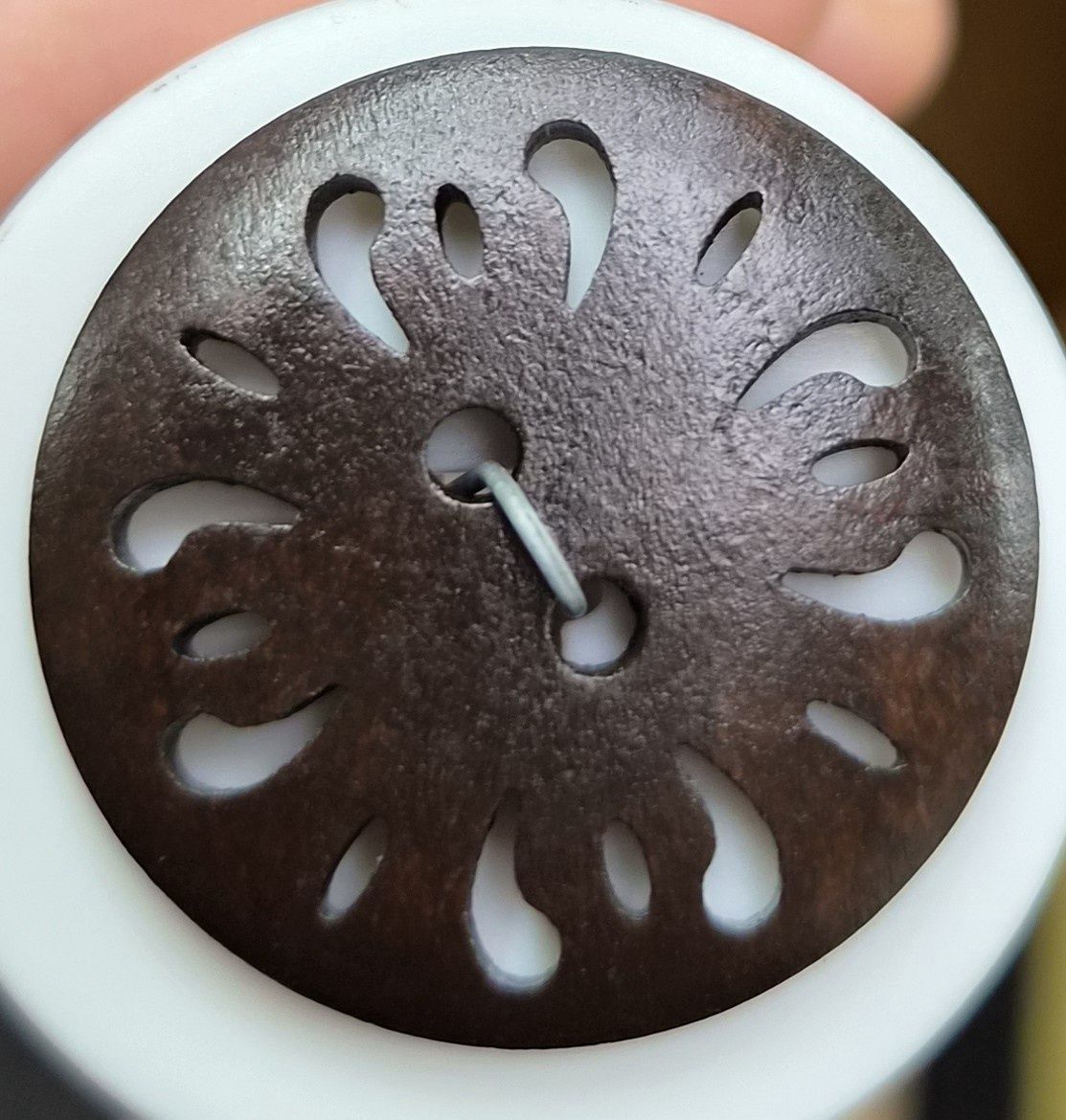 Natty Notions Tan Vintage 30mm Buttons