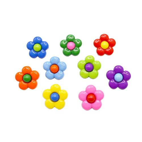 Creative Button Pack - Multi Daisy