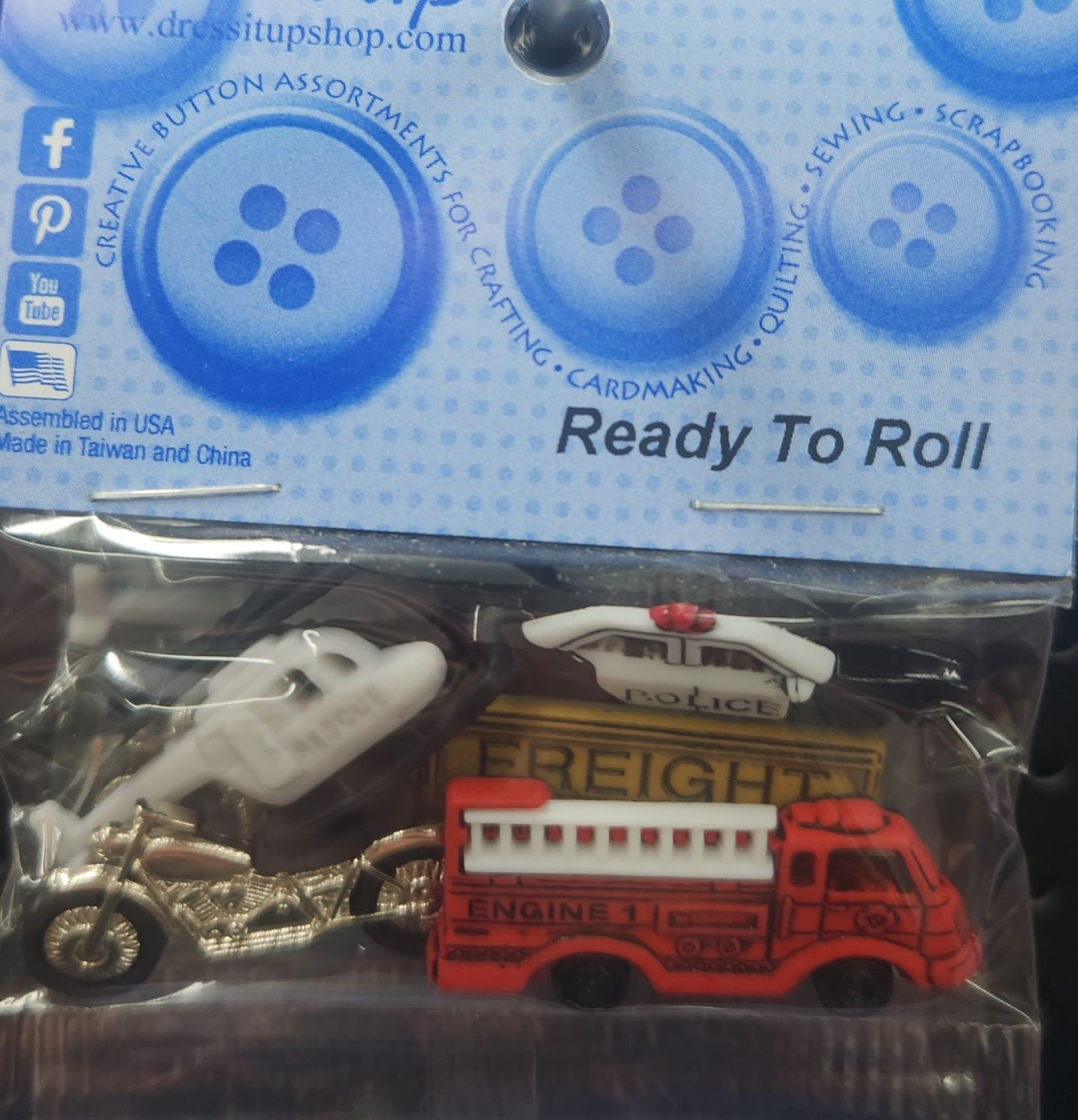 Creative Button Pack - Ready To Roll