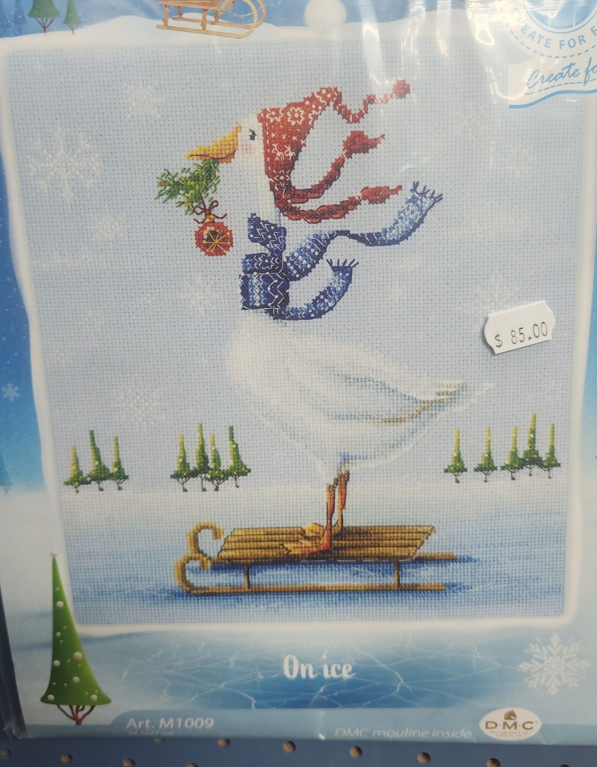 On Ice Cross Stitch Kit