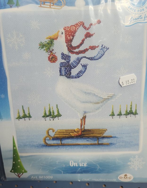 On Ice Cross Stitch Kit