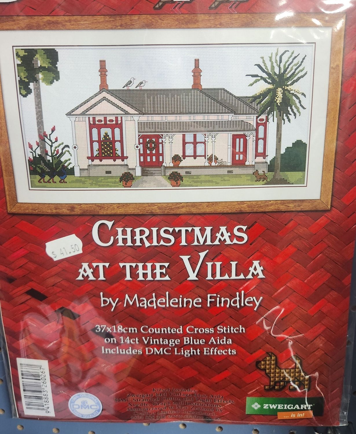Christmas at the Villa Cross Stitch