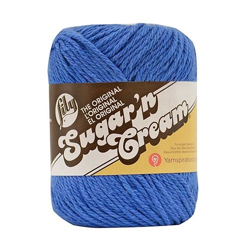 Lily Sugar n Cream 10ply Cotton Colour Blueberry